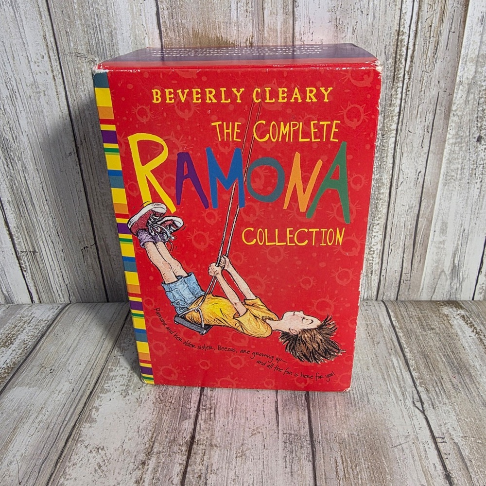 Beverly Cleary The Complete Ramona Collection 8 Book Box Set Paperbacks